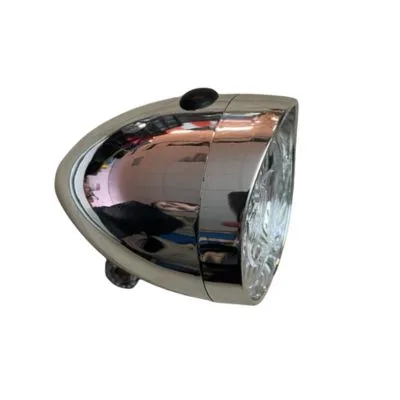 Koplamp op batterijen - ZILVER