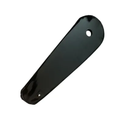 Zwarte linnen omafiets kettingkast