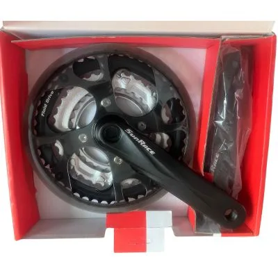 Sunrace crankset derailleur 48/38/28T