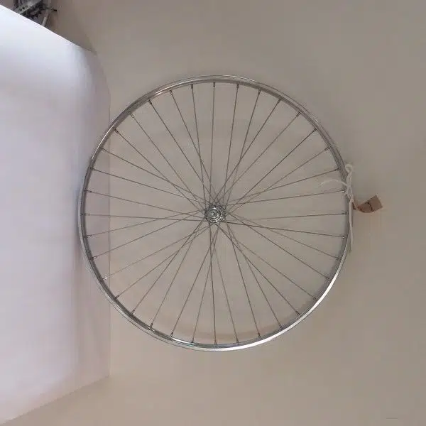 Voorwiel 28×1 1/2 aluminium velg