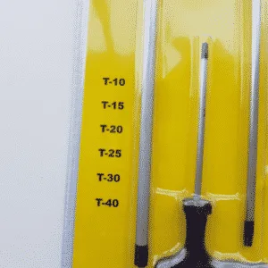 Torx set / Inbus set 6 delig - Afbeelding 2