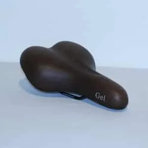 Luxe bruin fietszadel Selle - Afbeelding 3