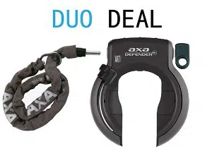 Duo deal. AXA Defender + RLC 140 insteek ketting
