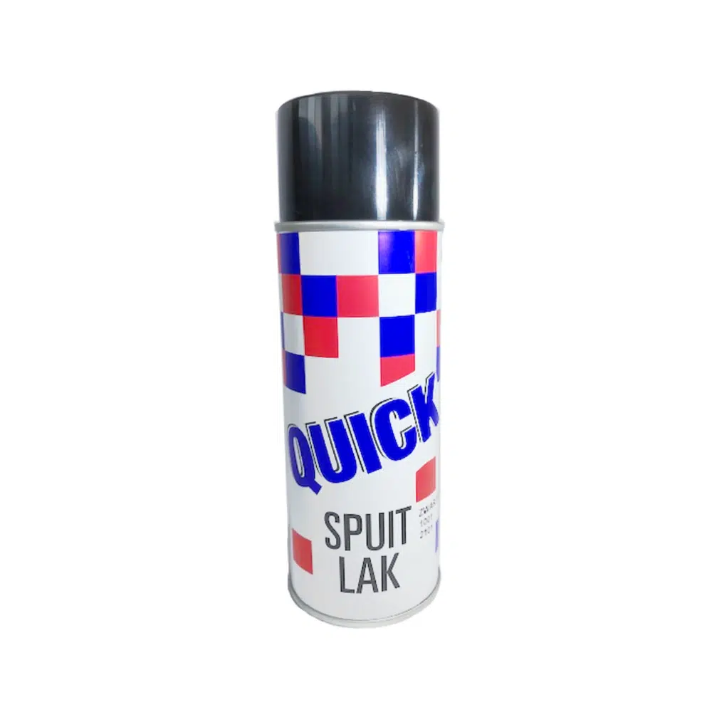 Cyclus spuitverf zwart glans