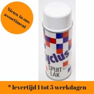 Cyclus spuitverf wit glans