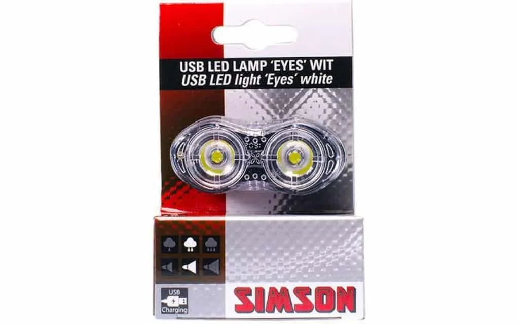 Koplamp oplaadbaar via USB Simson