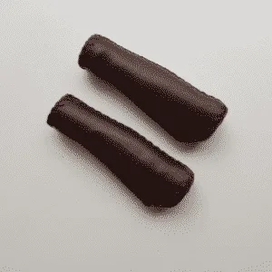 Handvatten set echt leer bruin