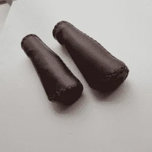 Handvatten set echt leer bruin