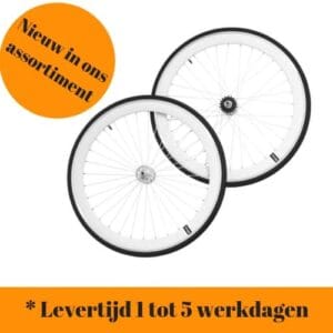 Fixie wielen set (Wit)