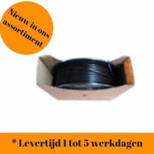 Remkabel rol 50 meter Grijs (GEVOERD)