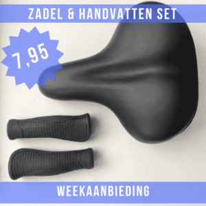 Zadel en handvatten set