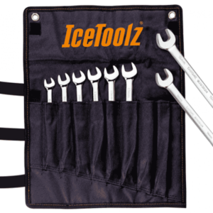 Icetoolz Steek ring/ratel sleutel set. Steek ring sleutels