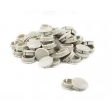 Zak crank doppen per 50 stuks Grijs