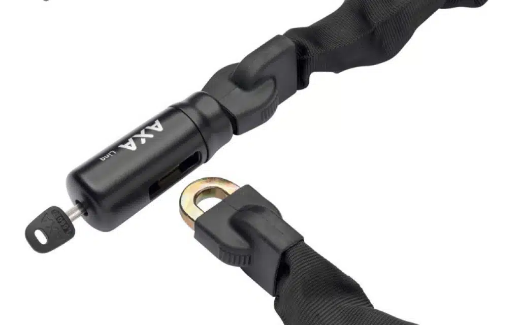 Kettingslot Axa Linq 100cm x ø9.5mm ART2 - zwart