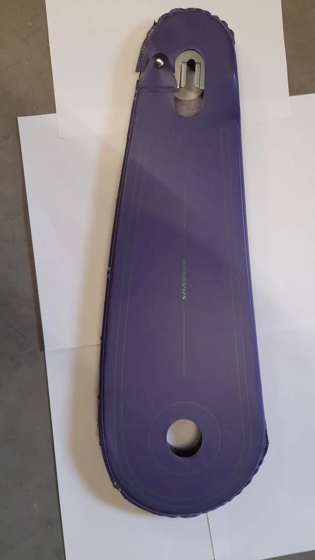 Kettingkast doek 26 inch. Fiets ketting kast paars