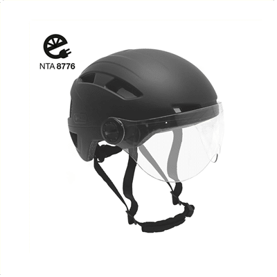E-Bike helm met vizier NTA 8776 Maat S