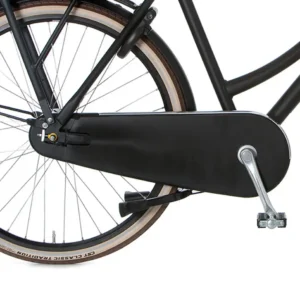 Cortina kettingkast lakdoek U4 28 inch jet black matt zwart