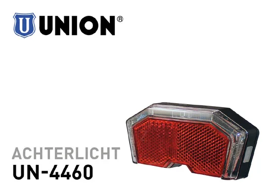 Union achterlicht UN-4460 Batterij bagagedrager achterlicht