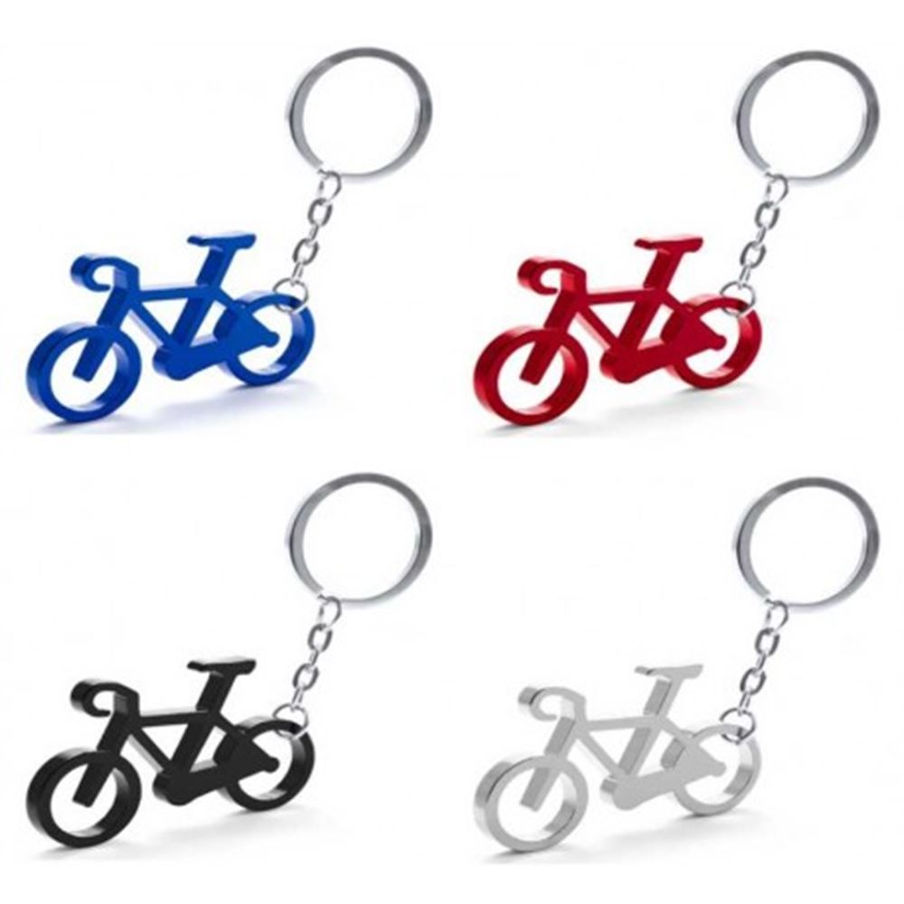 Sleutelhanger fiets – Aluminium assorti kleur