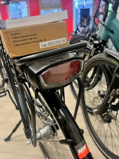 E-Bike accu achterlicht