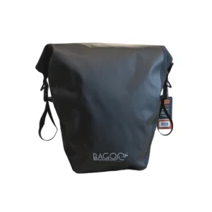 Bagoo enkele fietstas Bisonyl zwart 22 liter