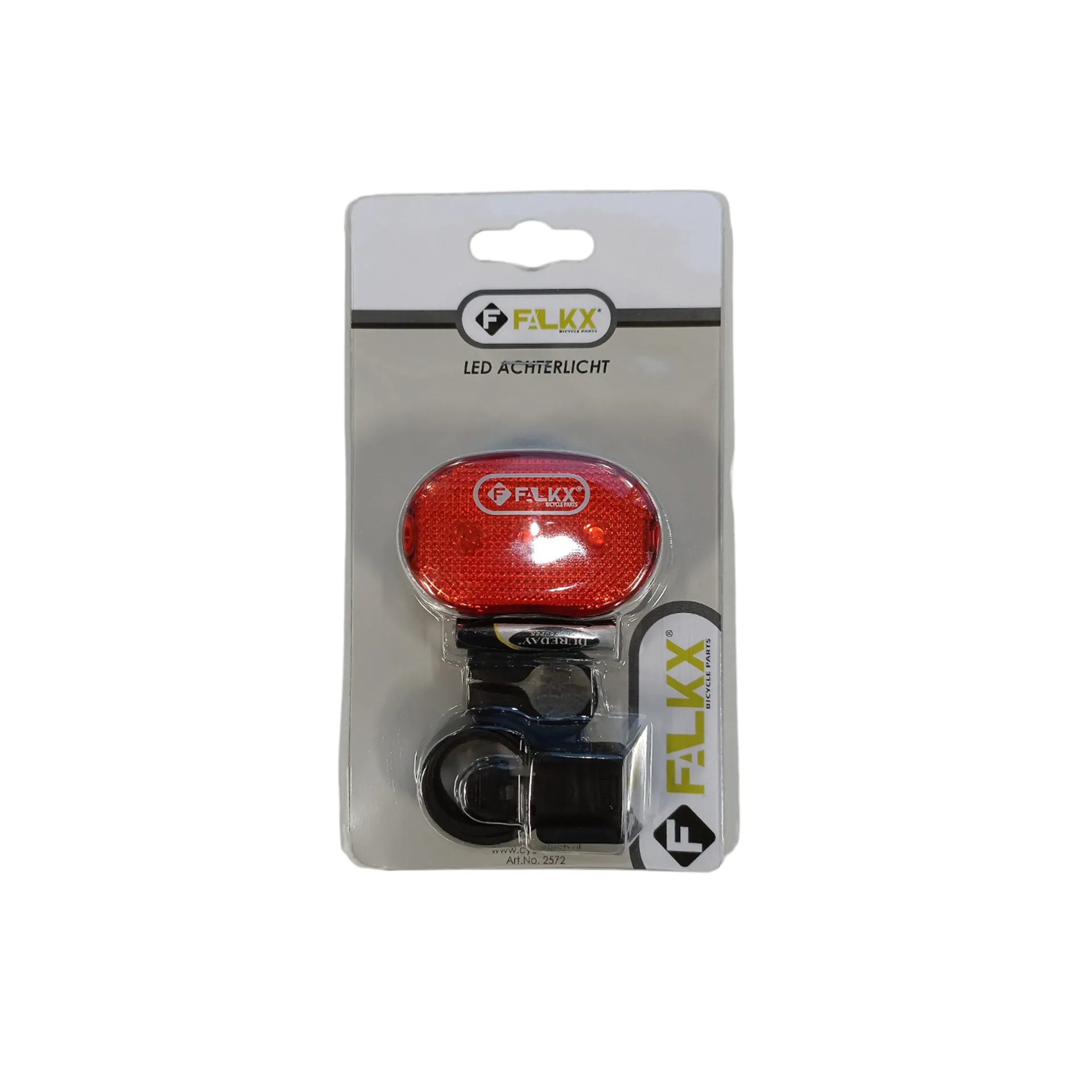 FALKX MTB led achterlicht. Inclusief batterijen