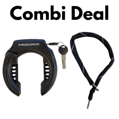 Trelock ringslot met insteekketting – Duo deal