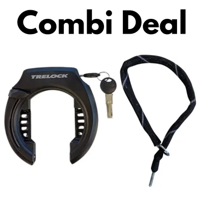 Trelock ringslot met insteekketting – Duo deal