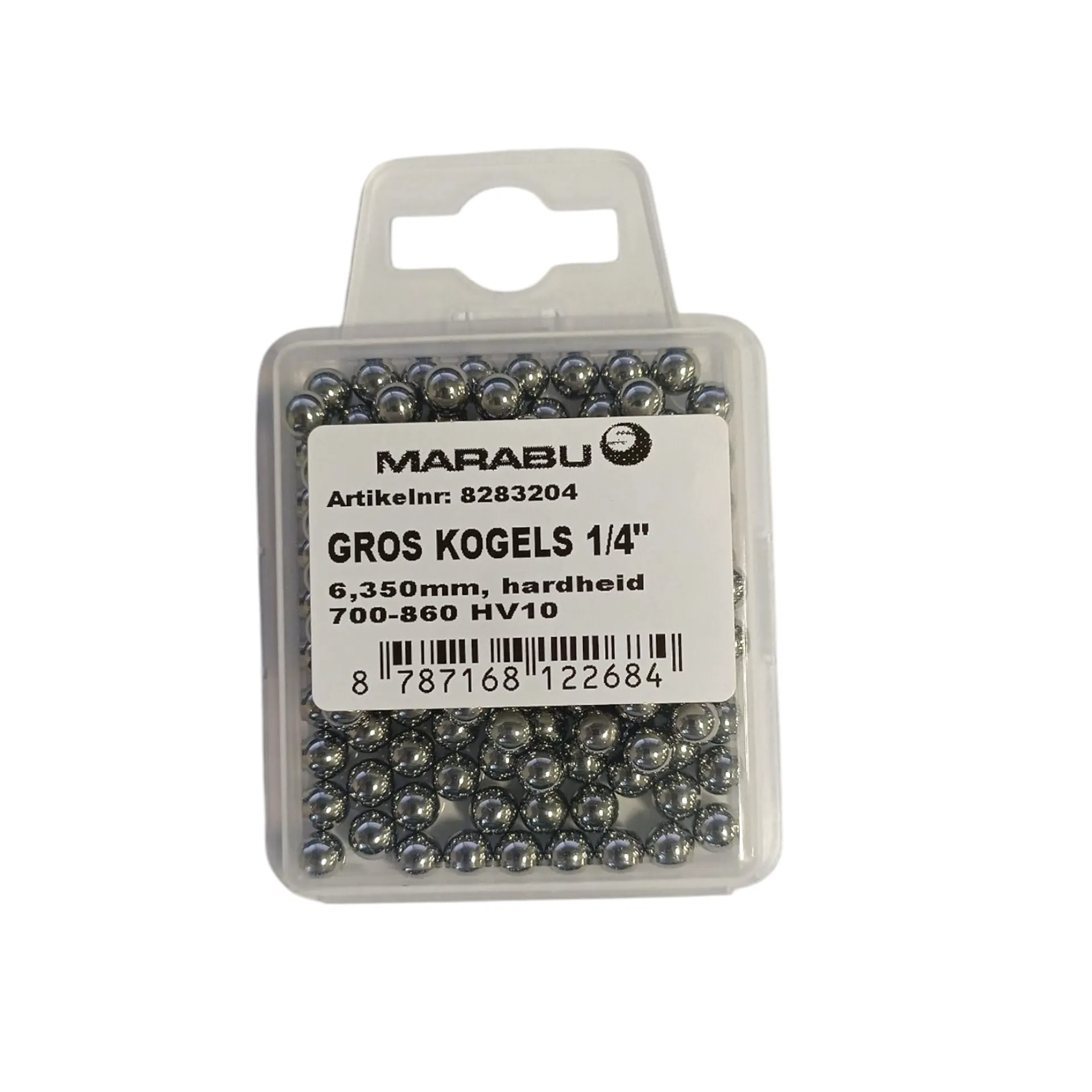 kogellager kogels 1\4″. Per 144