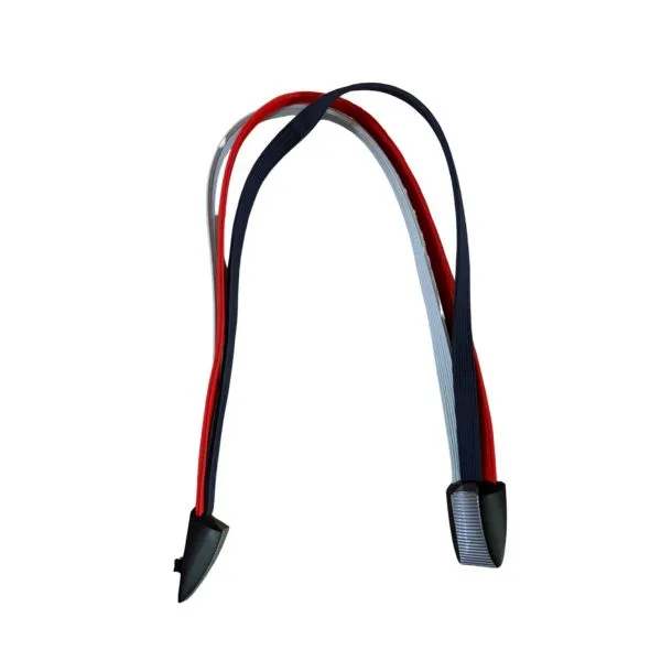 snelbinder rood, wit, grijs